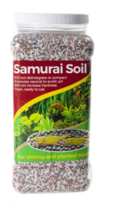 Caribsea Samurai Soil Multi-Color Substrate for Shrimp and Planted Aquaria