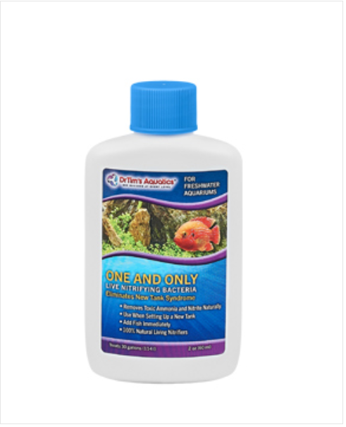 Dr. Tim’s One & Only Live Nitrifying Bacteria for Freshwater Aquaria 2oz