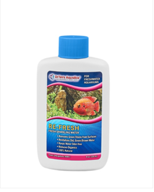 Dr. Tim’s Re-Fresh Natural Sparkling Water for Freshwater Aquaria 4 oz